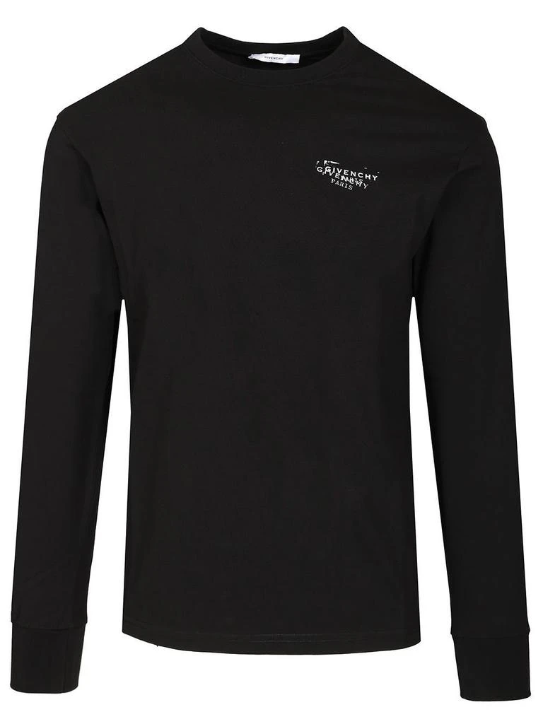 Givenchy Givenchy Stamp Printed Long-Sleeved T-Shirt 1