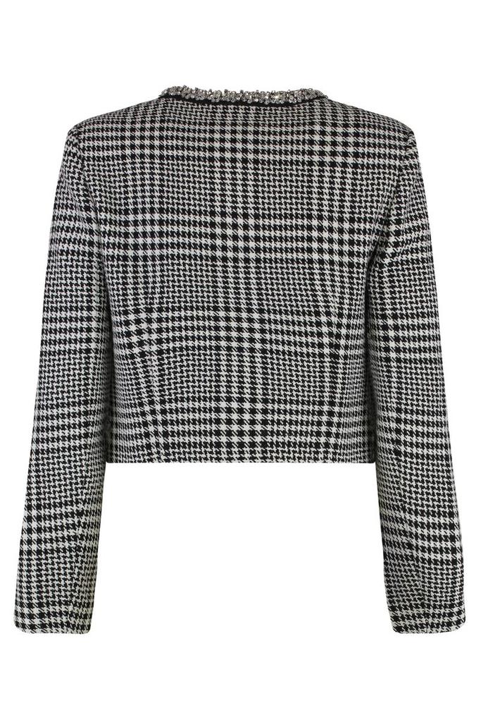 Self Portrait Self-Portrait Houndstooth Blazer