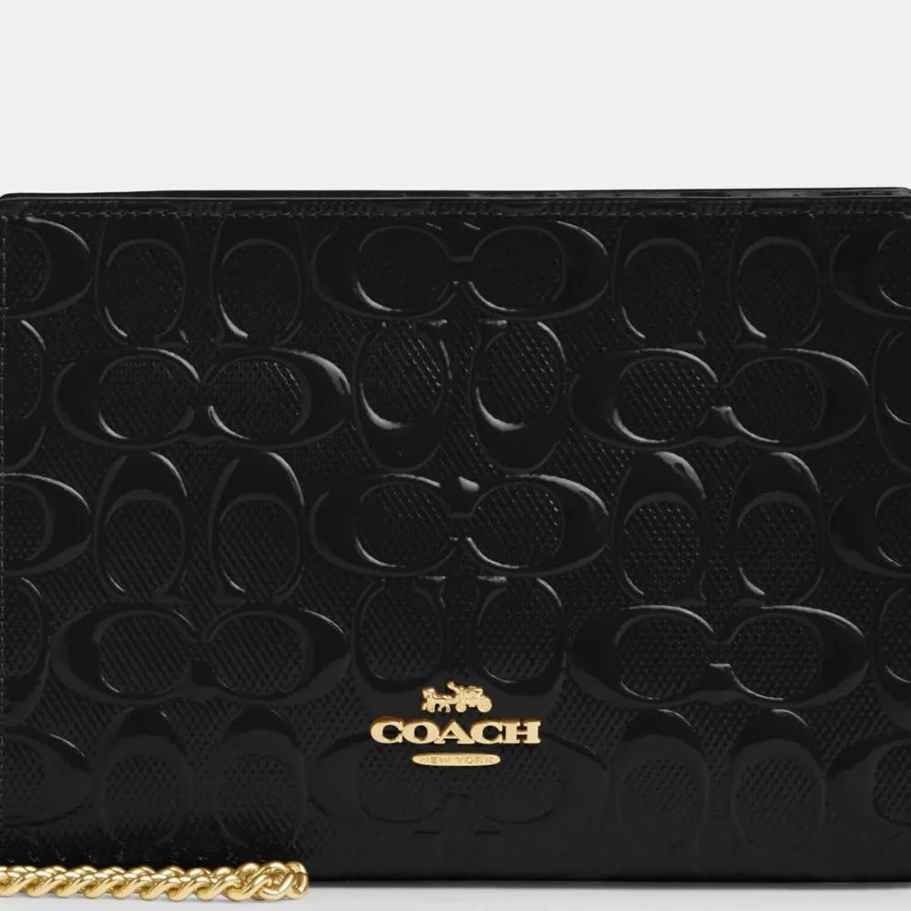 Coach Slim Crossbody In Signature Leather 7