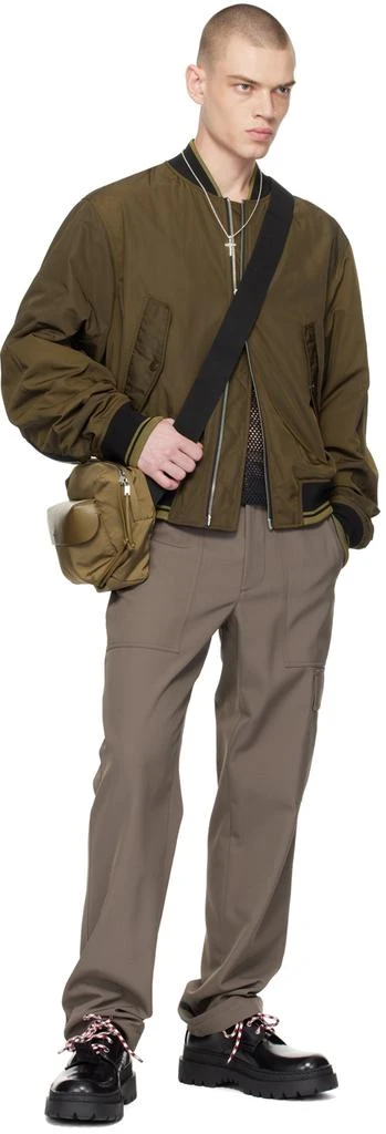 Emanuele Bicocchi SSENSE Exclusive Silver Ice Cross Necklace 3