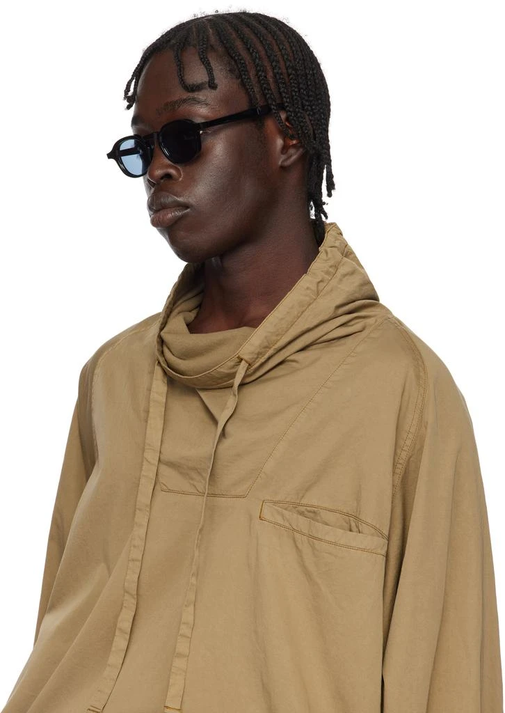 FACTORY900 SSENSE Exclusive Black RF-200 Sunglasses 4