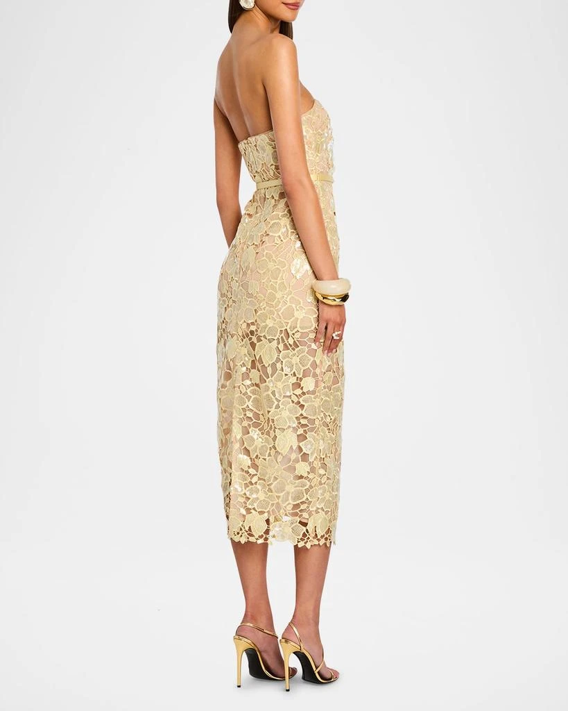retrofête Rowen Sequined Lace Midi Dress 3