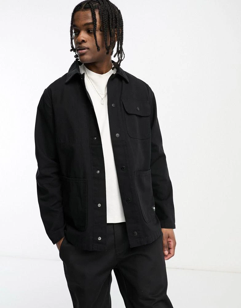 Vans Vans Drill chore jacket in black 1