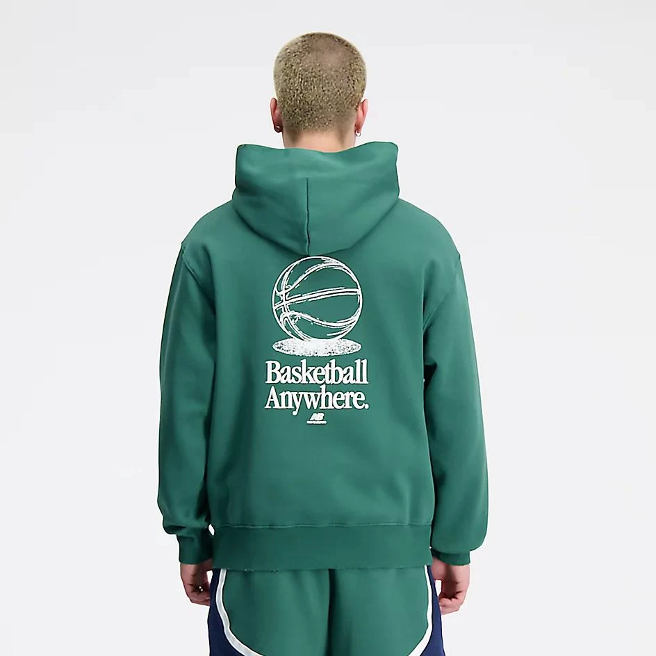 New Balance Hoops Fleece Hoodie 4
