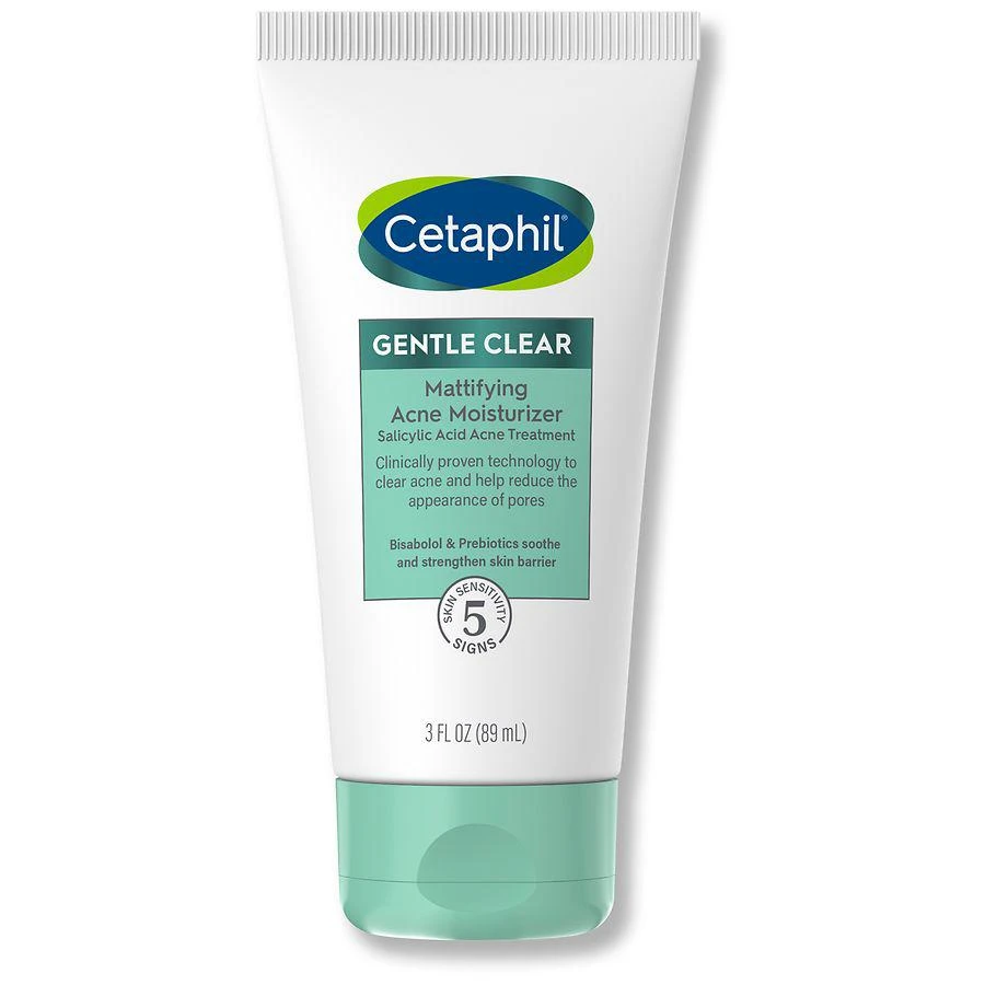 Cetaphil Face Gentle Clear Mattifying Acne Moisturizer 0.5% Salicylic Acid 1