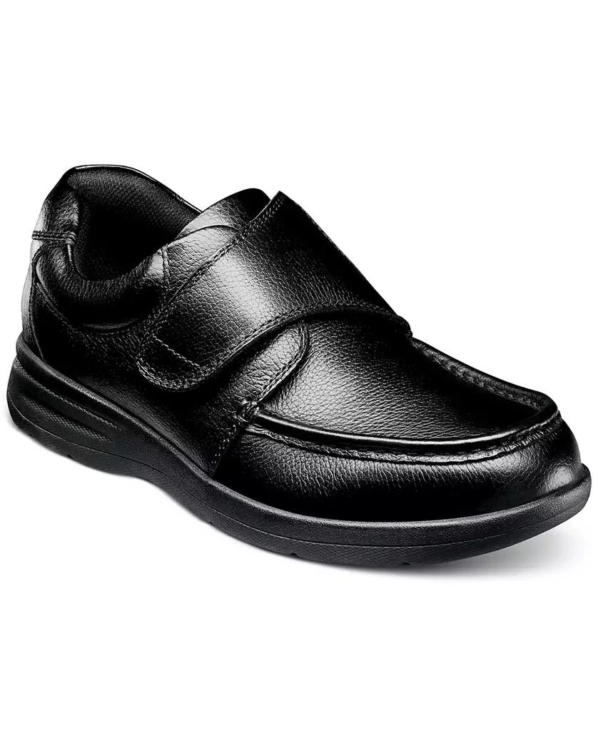 Nunn Bush Men's Cam-Strap Moc-Toe Lightweight Loafers 1