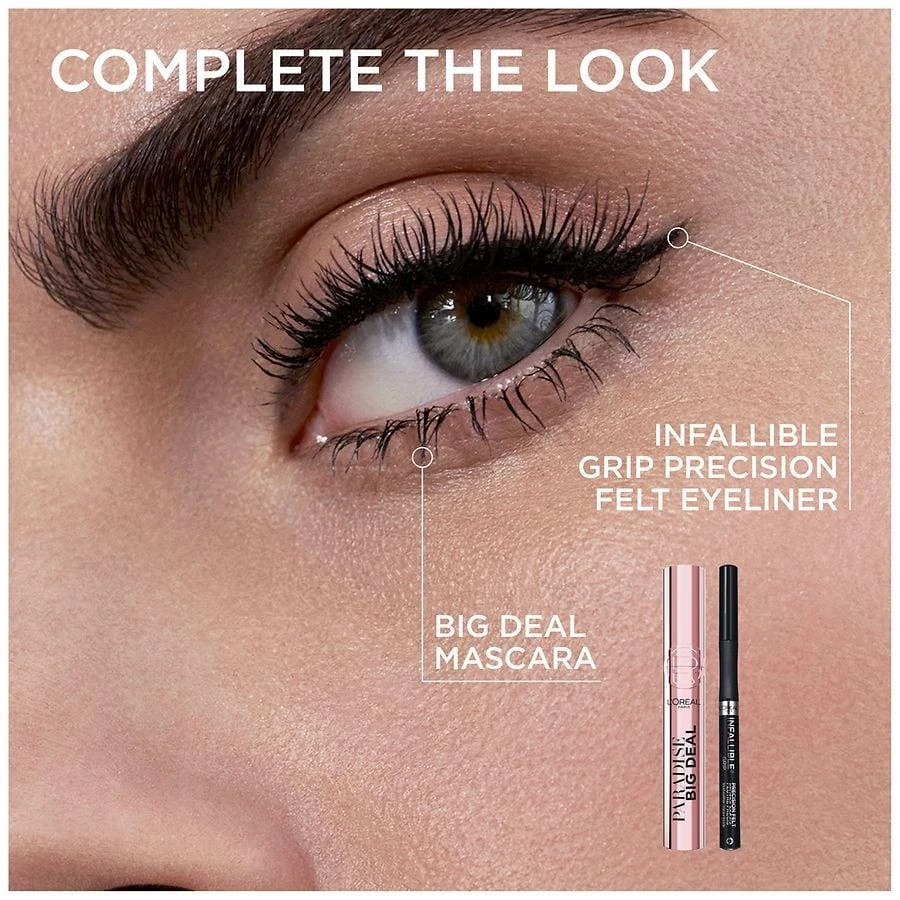 L'Oreal Paris Big Deal Mascara Washable, Buildable 7