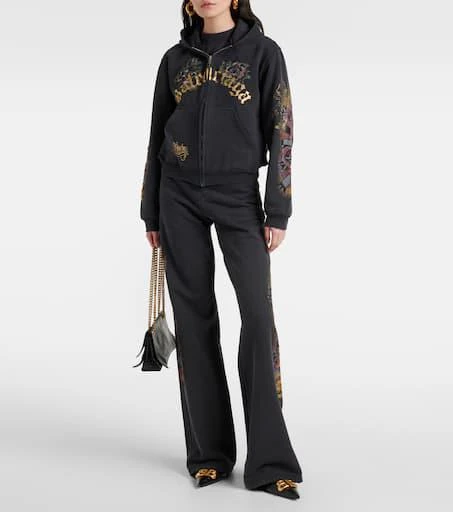 Balenciaga x Under Armour cotton fleece flared sweatpants 2