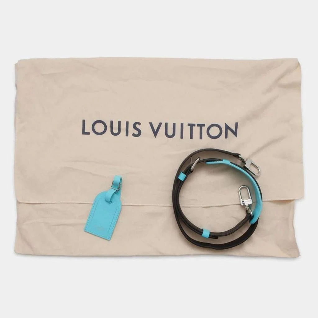 Louis Vuitton Louis Vuitton Keepall Noir/Blue Monogram Playground Size 25 10
