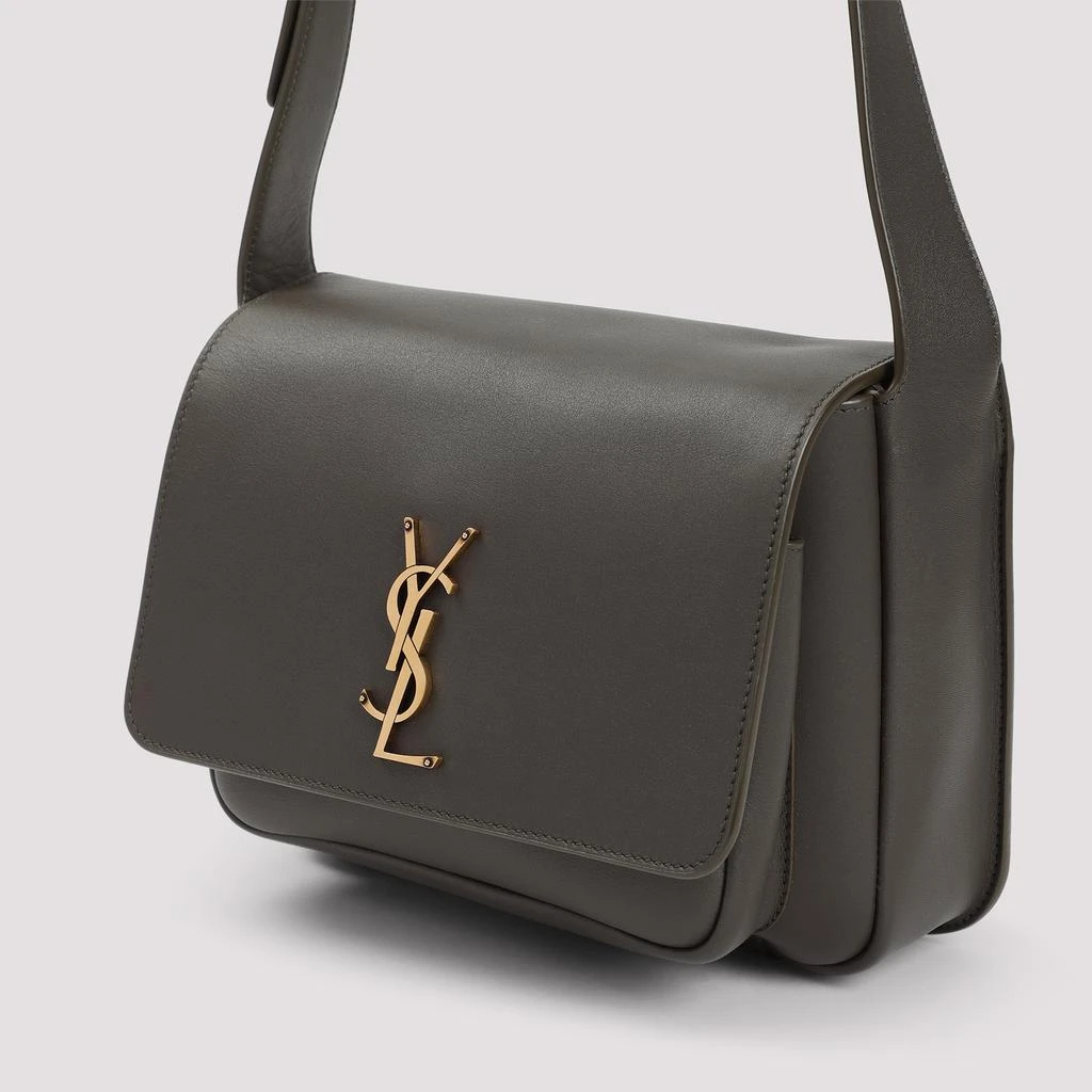 Yves Saint Laurent BOTTLE GREEN LEATHER NIKI CROSSBODY BAG 4