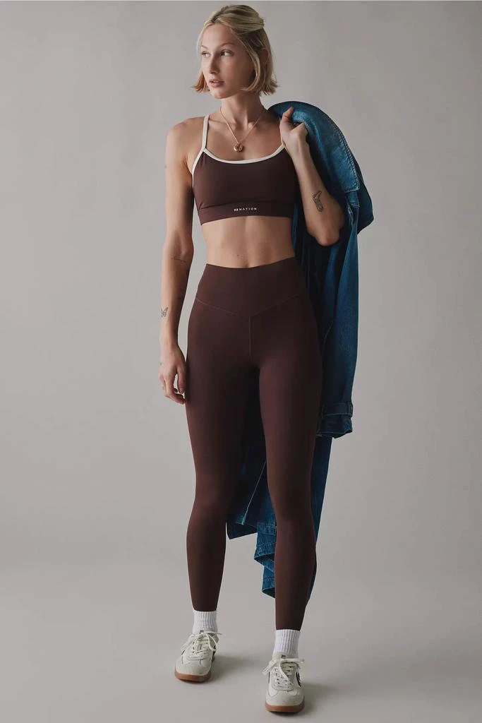 P.E Nation P.E Nation Signature Mahogany Sports Bra 3