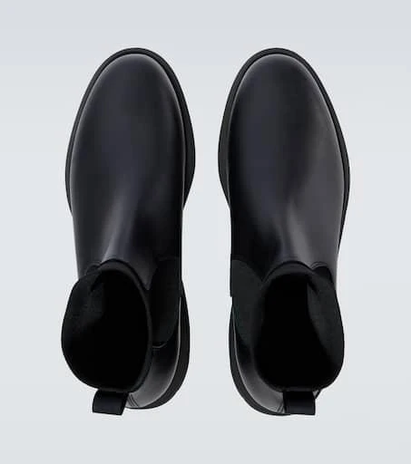Sacai Leather Chelsea boots 4