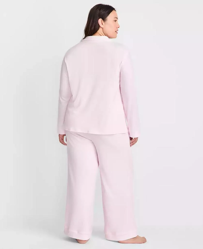 State of Day Women's 2-Pc. Packaged Ribbed Notched-Collar Pajamas Set XS-3X, Created for Macy's 5