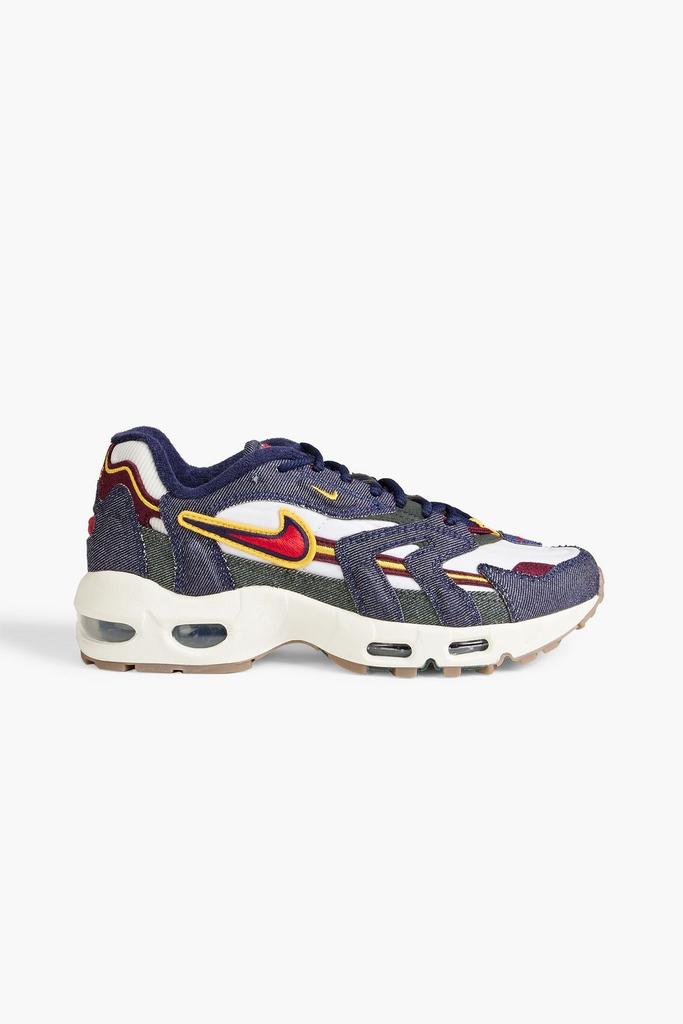 NIKE Air Max 96 II denim and shell sneakers