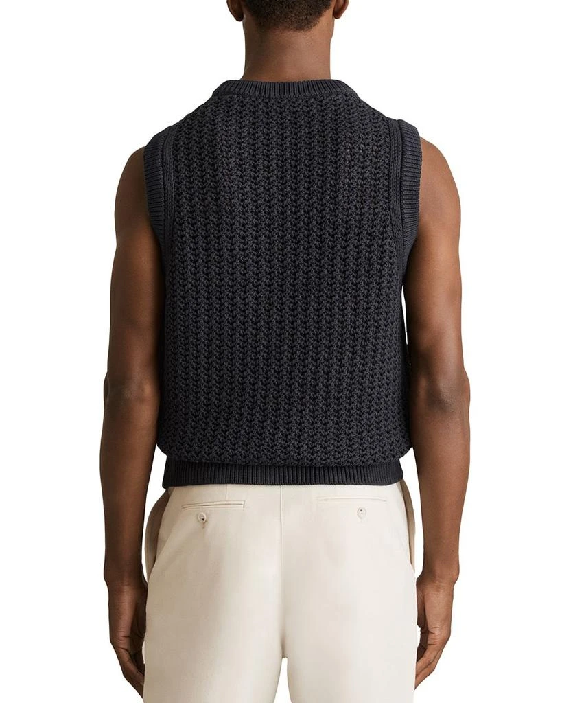 REISS Sleeveless Crochet Vest 4