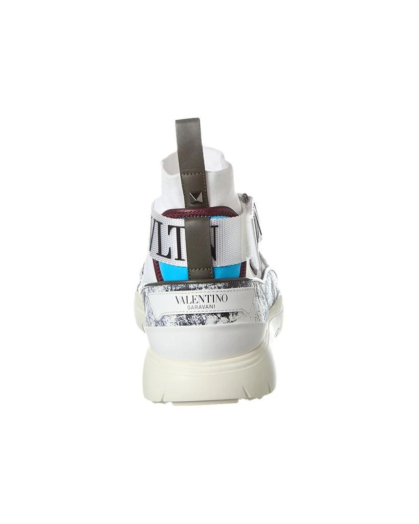 Valentino Knit & Leather Sneaker 3