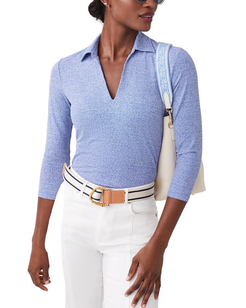 J.McLaughlin 3/4-Sleeve Aida Knit Top