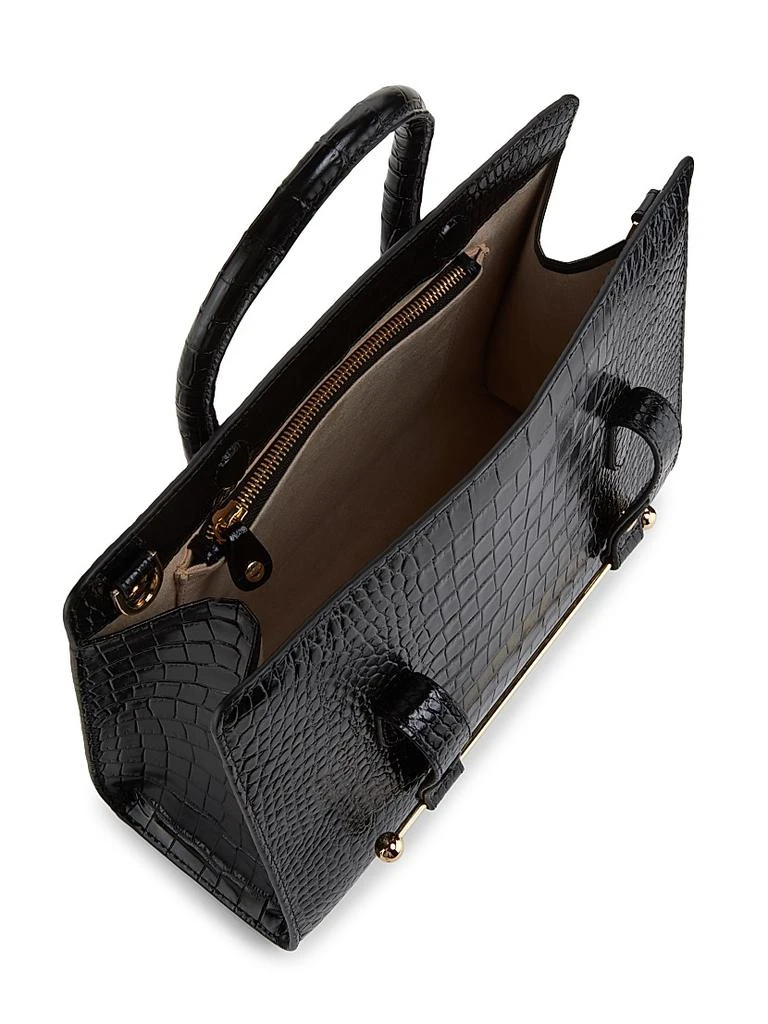 Strathberry Croc-Embossed Leather Midi Tote 4