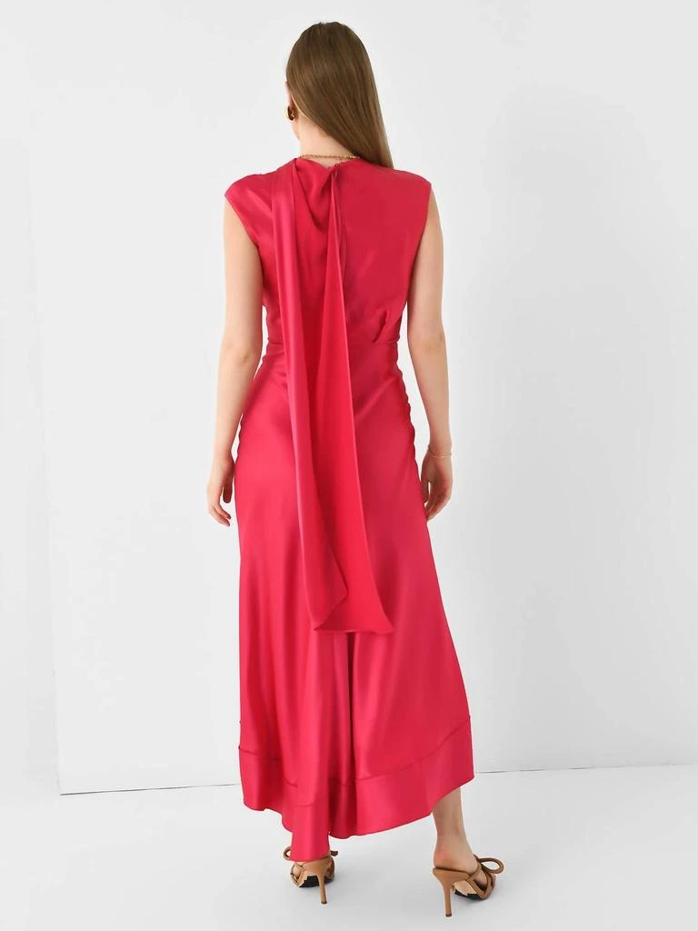 strapless open back dress Straight To The Top High Waist Pants In Hot Pink main image 1