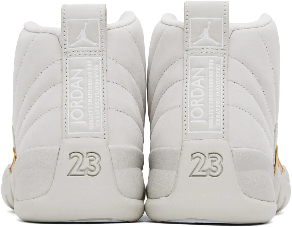 Jordan Beige Air Jordan 12 Retro Sneakers 2