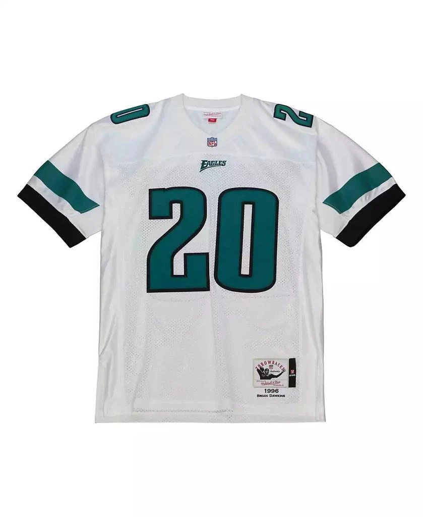 Mitchell & Ness Men's Brian Dawkins White Philadelphia Eagles 1996 Authentic Jersey 3