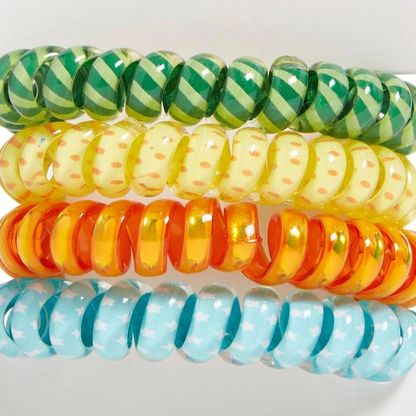 Vera Bradley Outlet Spiral Hair Elastics 2