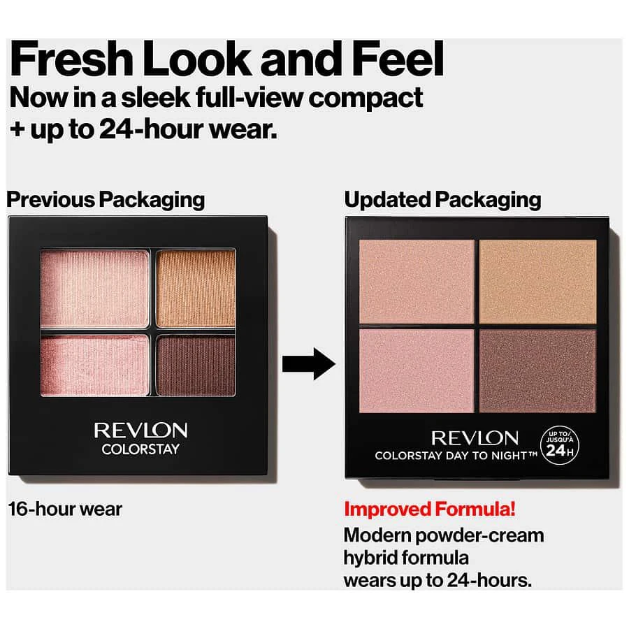 Revlon Day to Night Eyeshadow Quad 4