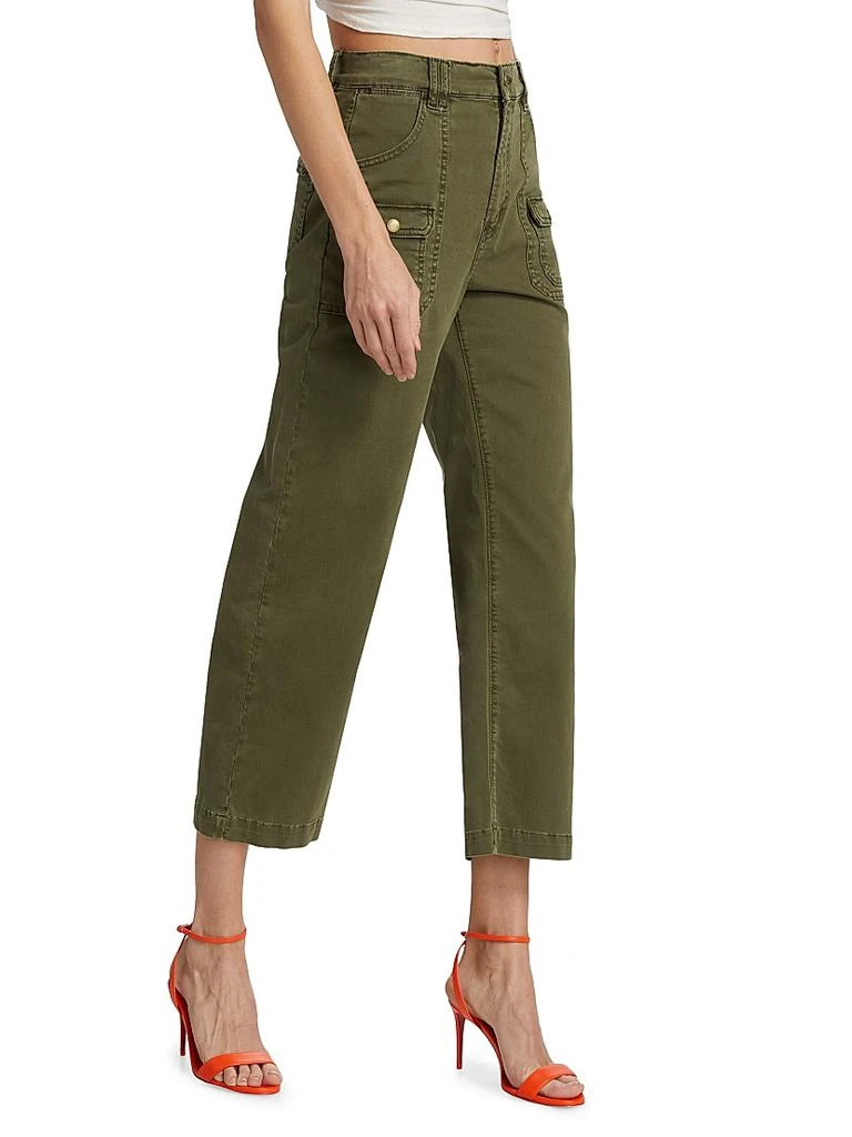 FRAME Utilitarian Stretch-Cotton Pants 4