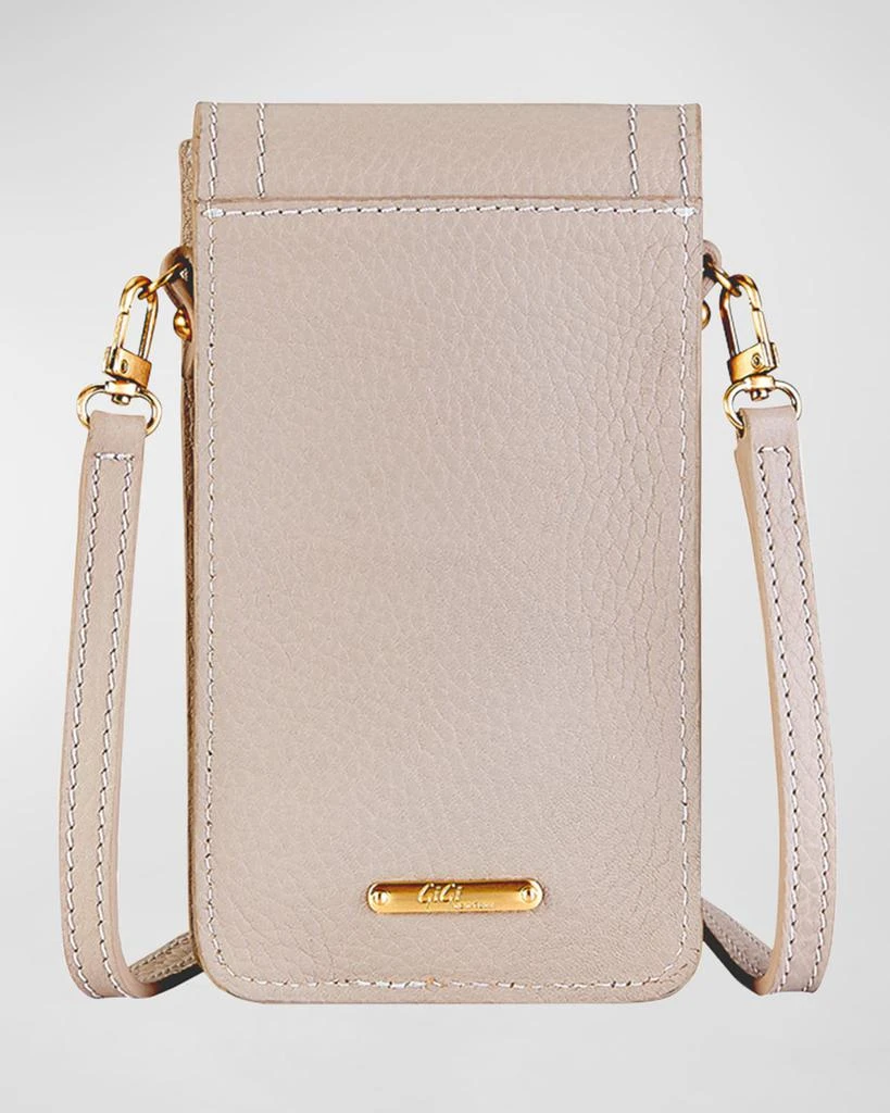 Gigi New York Liv Phone Pebble Leather Crossbody Bag 3