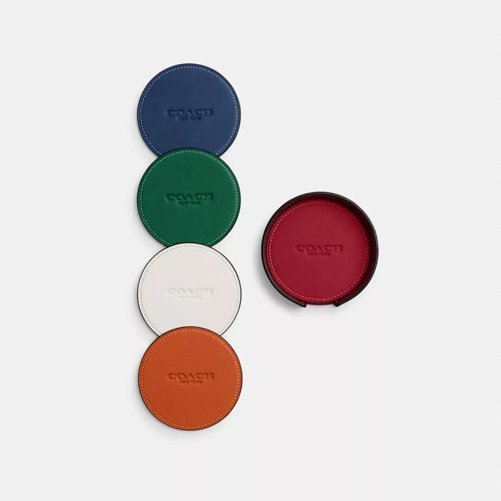 Coach Holiday Coaster Set 2