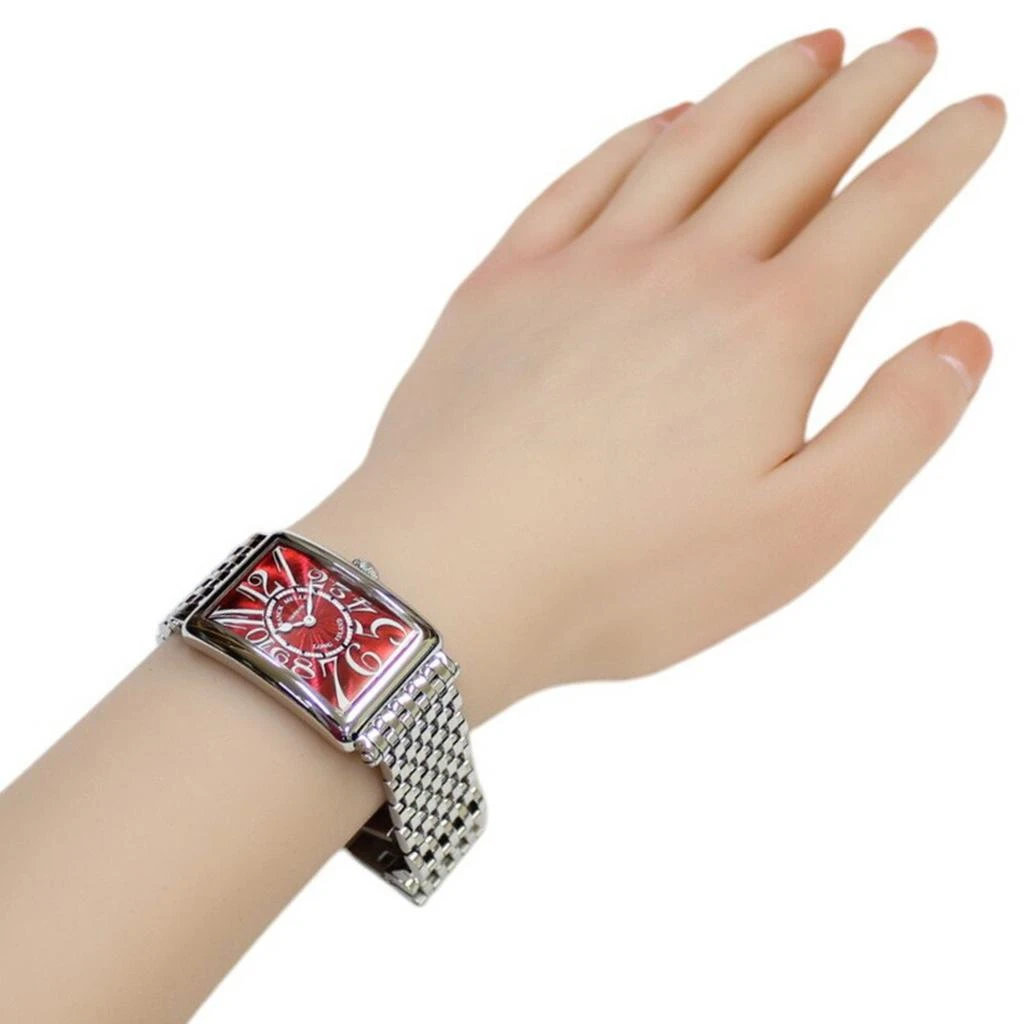 Franck Muller Long Island  Stainless Steel Wristwatch (Pre-Owned) 2