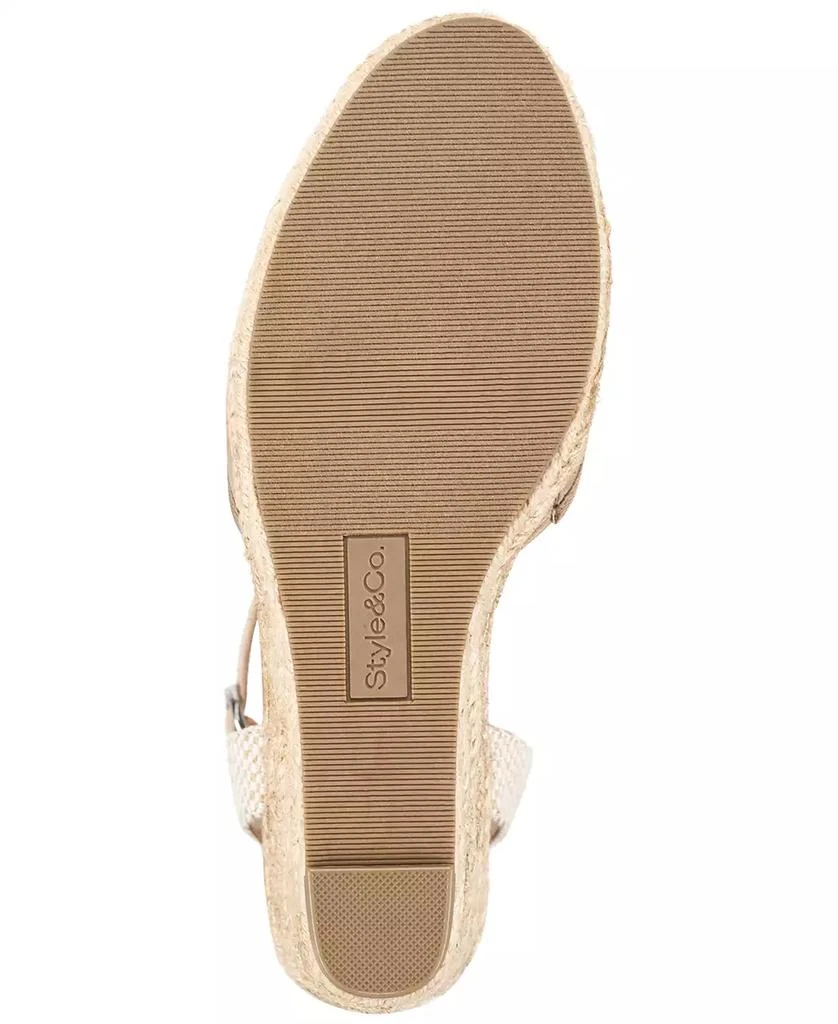 Style & Co Women's Mailena Wedge Espadrille Sandals, Created for Macy's 5