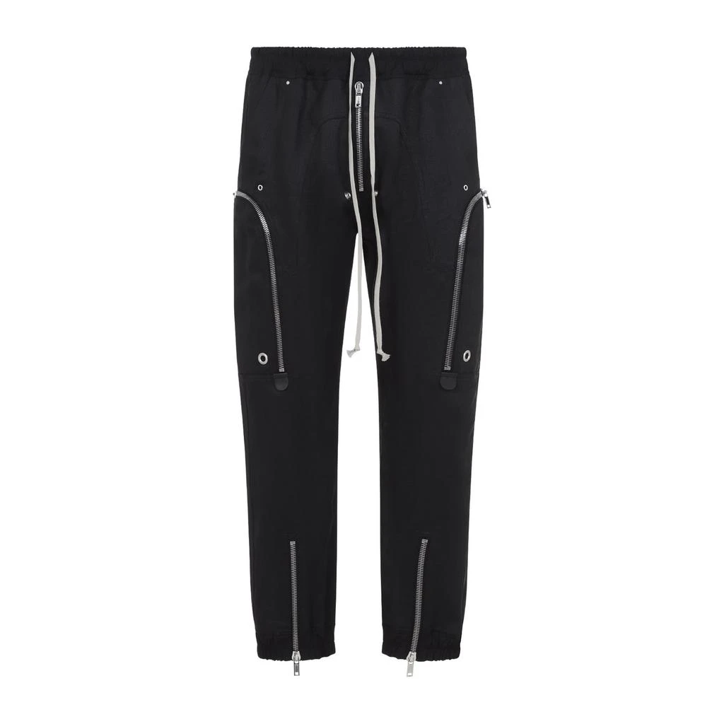 Rick Owens Rick Owens Drawstring Zipped Trousers 1