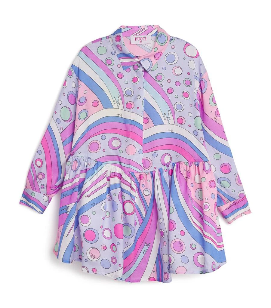 PUCCI Junior Print Mini Shirt Dress (4-14 Years) 1