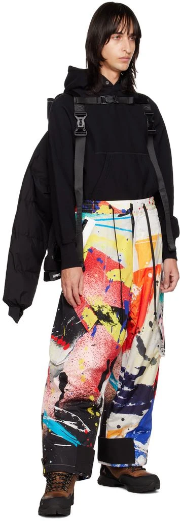 TEMPLA Multicolor Hara Cargo Pants 4