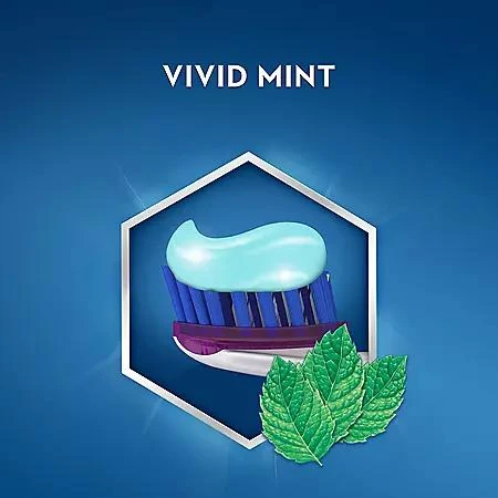 Crest Crest 3D White Vivid Mint Ultra Whitening Toothpaste, 5.2 oz., 5 pk. 6