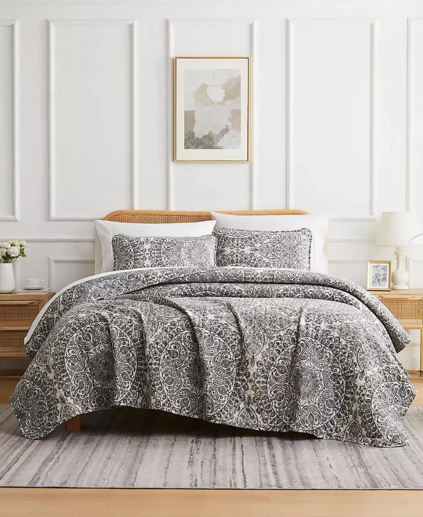SOUTHSHORE FINE LINENS Ashanti Oversized 3 Piece Quilt Set