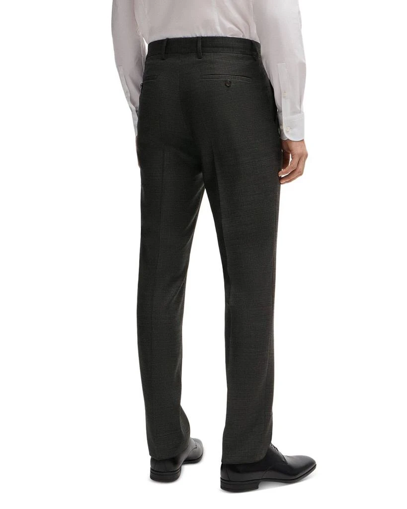 Hugo Boss H-Huge Weave Textured Wool Slim Fit Suit 3