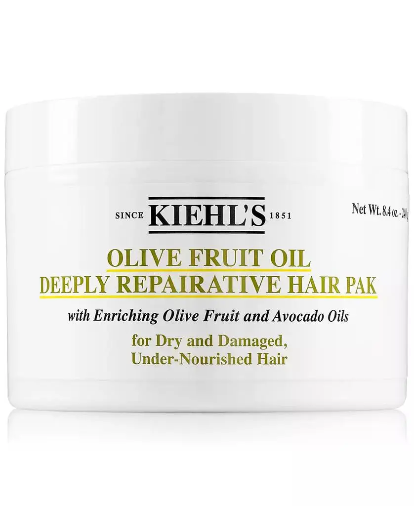 Kiehl's Olive Fruit Oil Deeply Repairative Hair Pak, 8.4-oz.