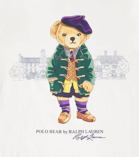 Ralph Lauren Polo Bear cotton jersey T-shirt 3