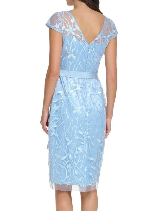 Eliza J Embroidered Sheath Dress 2