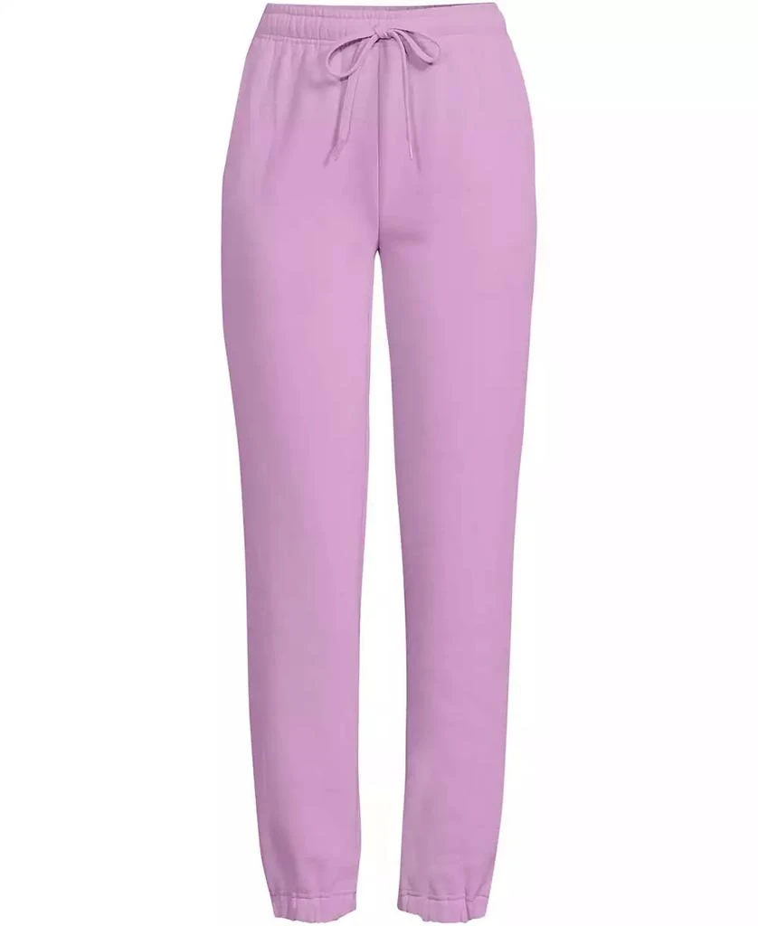 Lands' End Women's Serious Sweats High Rise Jogger Pants - Set Bottom 3