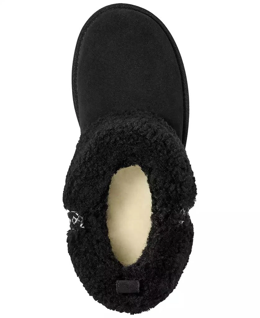 UGG Classic Ultra Mini Braid Slip-On Booties 4