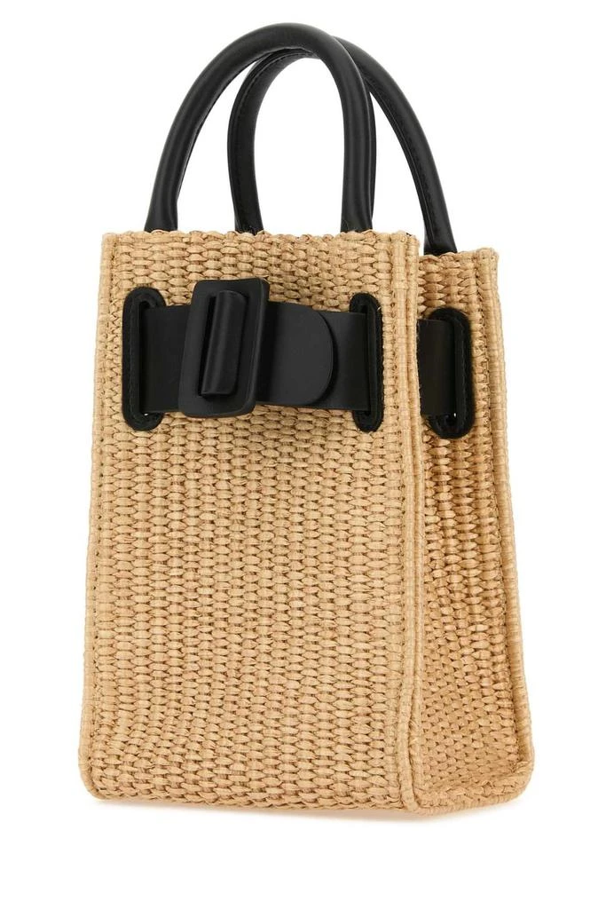 Boyy Boyy Buckle-Detailed Woven Tote Bag 3