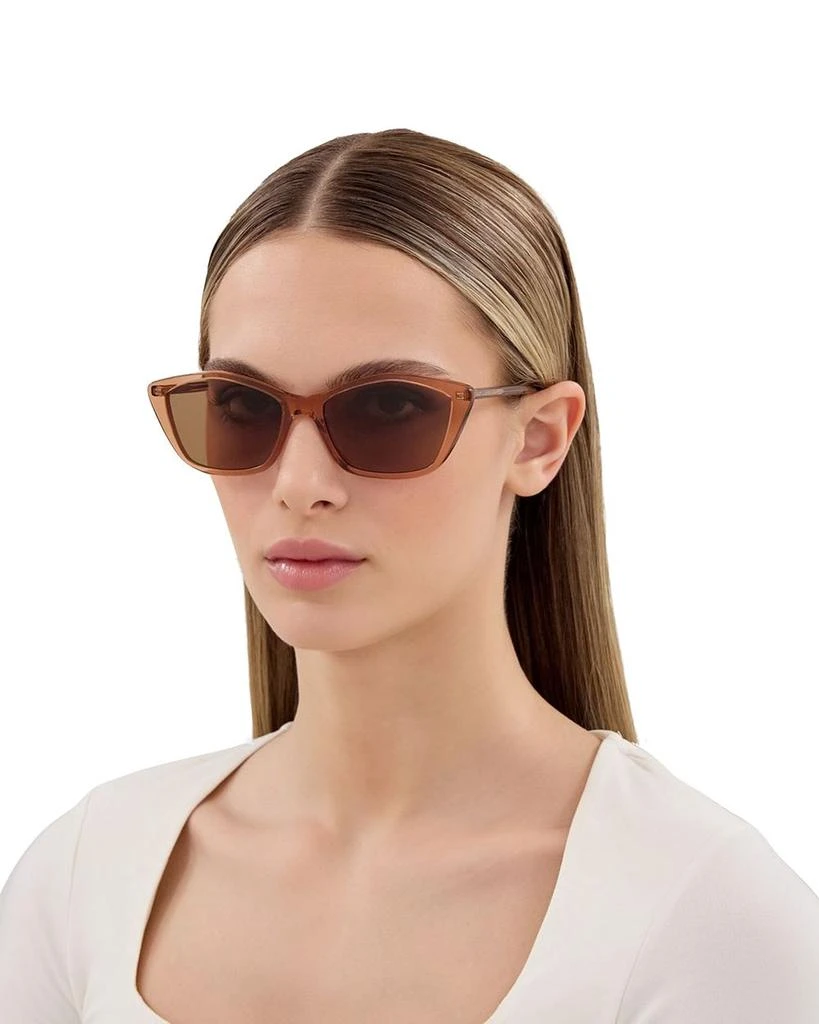 Yves Saint Laurent Women\'s 57mm Sunglasses SAINT LAURENT Cat Eye Sunglasses, 57mm | Bloomingdale main image 4