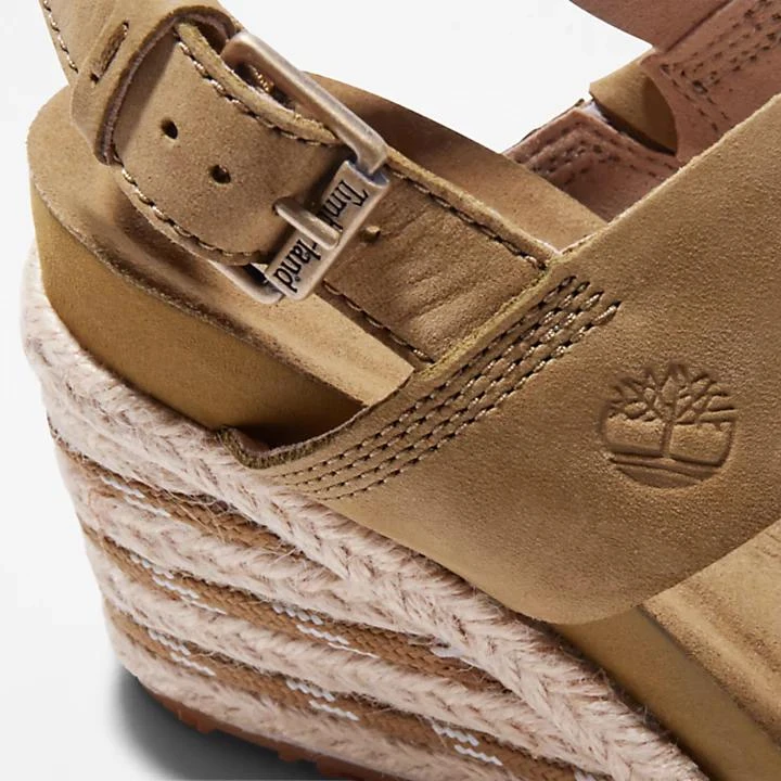 Timberland Capri Sunset Wedge Sandal for Women in Greige 6