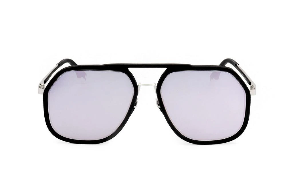 Fendi Eyewear Fendi Eyewear Pilot Frame Sunglasses 1