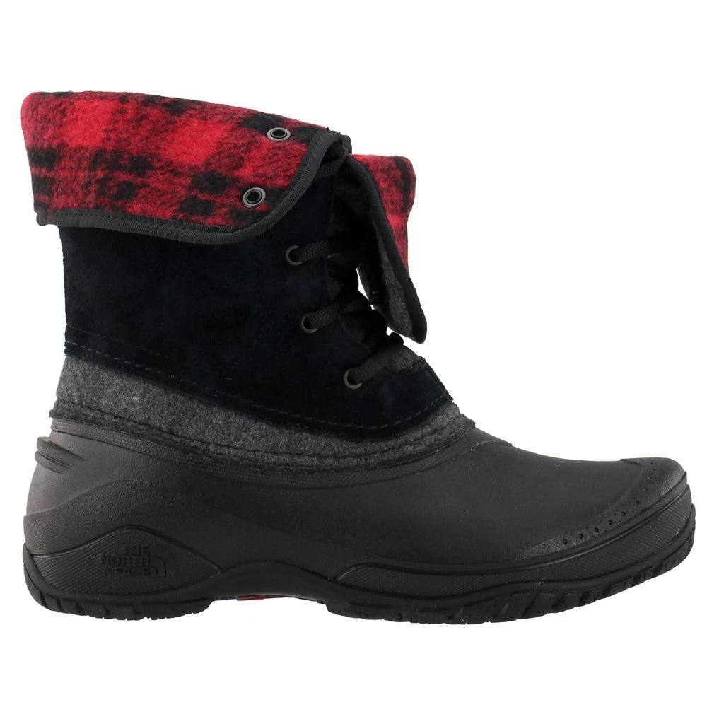 The North Face Shellista II Roll Down Plaid Round Toe Snow Boots 1