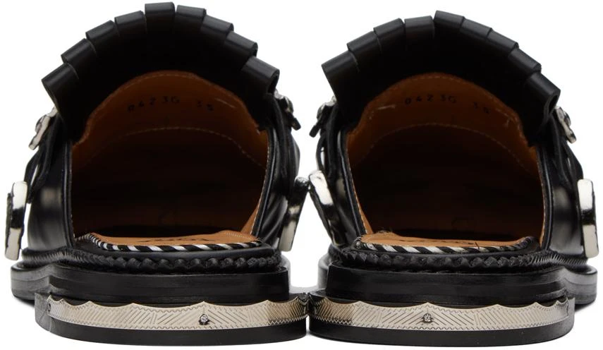 Toga Pulla Black Hard Loafers 2