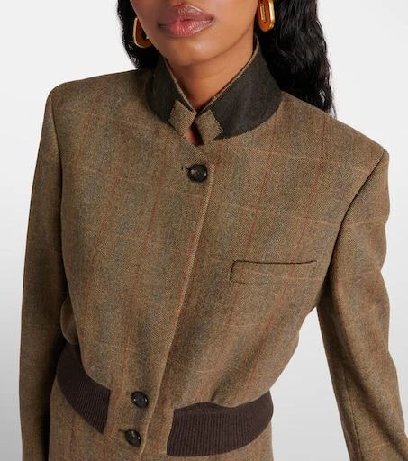 Loro Piana Marty wool and cashmere bomber jacket 6